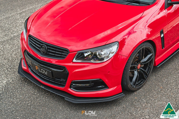 FLOW Designs  VF Commodore S1 Sedan Front Lip Splitter - MODE Auto Concepts
