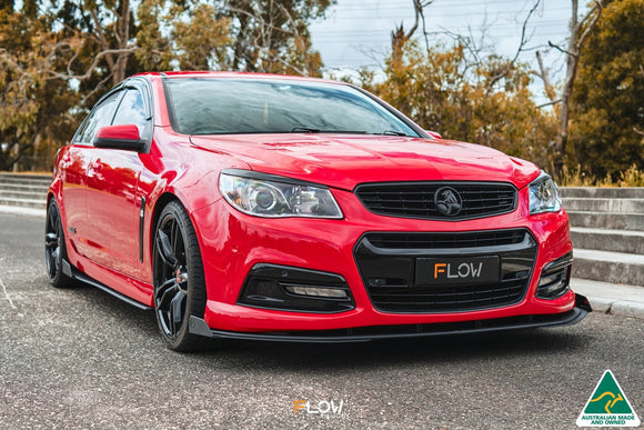 FLOW Designs  VF Commodore S1 Sedan Front Lip Splitter Winglets (Pair) - MODE Auto Concepts