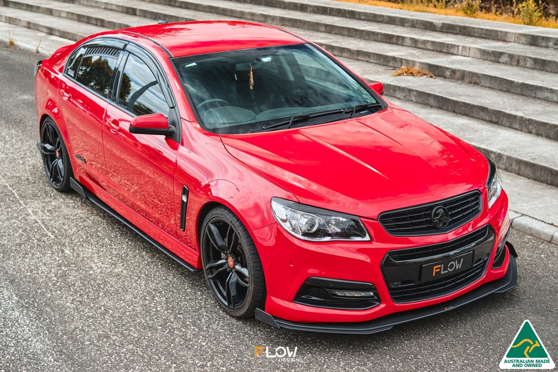 FLOW Designs  VF Commodore S1 Sedan Front Lip Splitter - MODE Auto Concepts