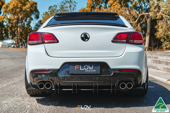 FLOW Designs  VF Commodore S2 Sedan Flow-Lock Rear Diffuser - MODE Auto Concepts
