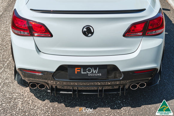 FLOW Designs  VF Commodore S2 Sedan Flow-Lock Rear Diffuser - MODE Auto Concepts