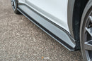 FLOW Designs  VB WRX Side Skirt Splitters (TEXTURED: Pair) - MODE Auto Concepts