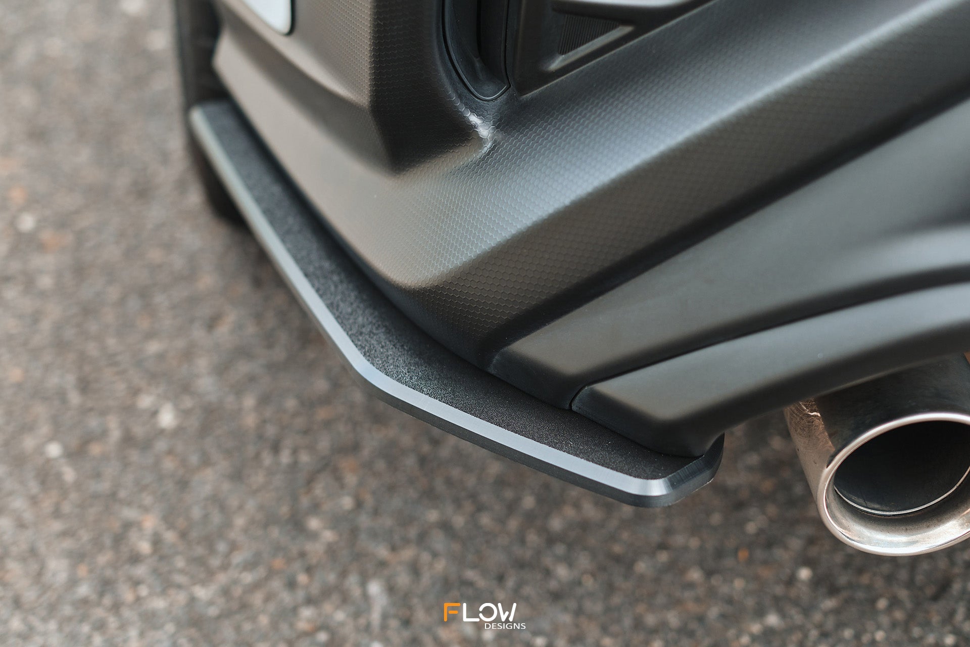 FLOW Designs  VB WRX Rear Spats (TEXTURED; Pair) - MODE Auto Concepts
