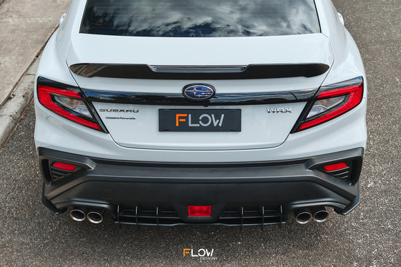 FLOW Designs  VB WRX Flow-Lock Rear Diffuser (TEXTURED) - MODE Auto Concepts