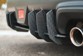 FLOW Designs  VB WRX Flow-Lock Rear Diffuser (TEXTURED) - MODE Auto Concepts