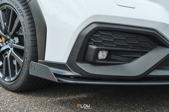 FLOW Designs  VB WRX Front Lip Splitter (TEXTURED) - MODE Auto Concepts