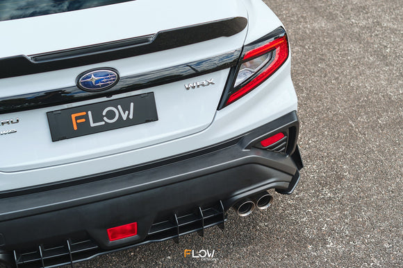 FLOW Designs  VB WRX Flow-Lock Rear Diffuser (TEXTURED) - MODE Auto Concepts