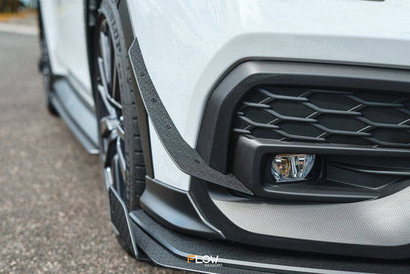 FLOW Designs  VB WRX Front Bumper Canards - MODE Auto Concepts