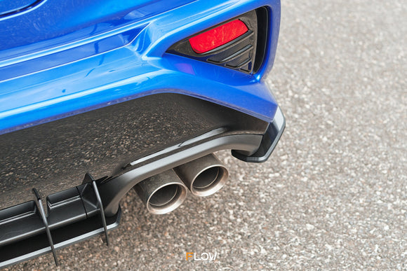 FLOW Designs  VB WRX Rear Spats (GLOSS; Pair) - MODE Auto Concepts