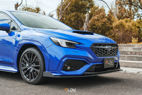 FLOW Designs  VB WRX Front Lip Splitter (GLOSS) - MODE Auto Concepts