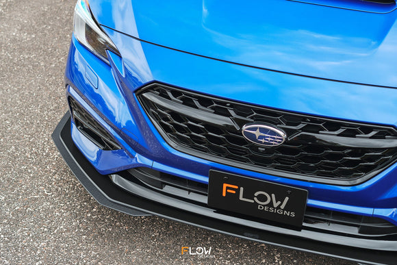 FLOW Designs  VB WRX Front Lip Splitter Extensions (Pair) - MODE Auto Concepts