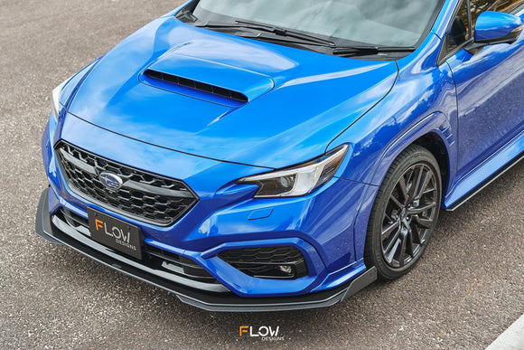 FLOW Designs  VB WRX Front Lip Splitter (GLOSS) - MODE Auto Concepts