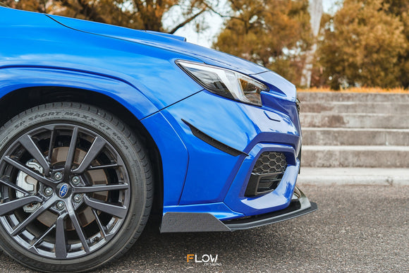 FLOW Designs  VB WRX Front Bumper Canards - MODE Auto Concepts