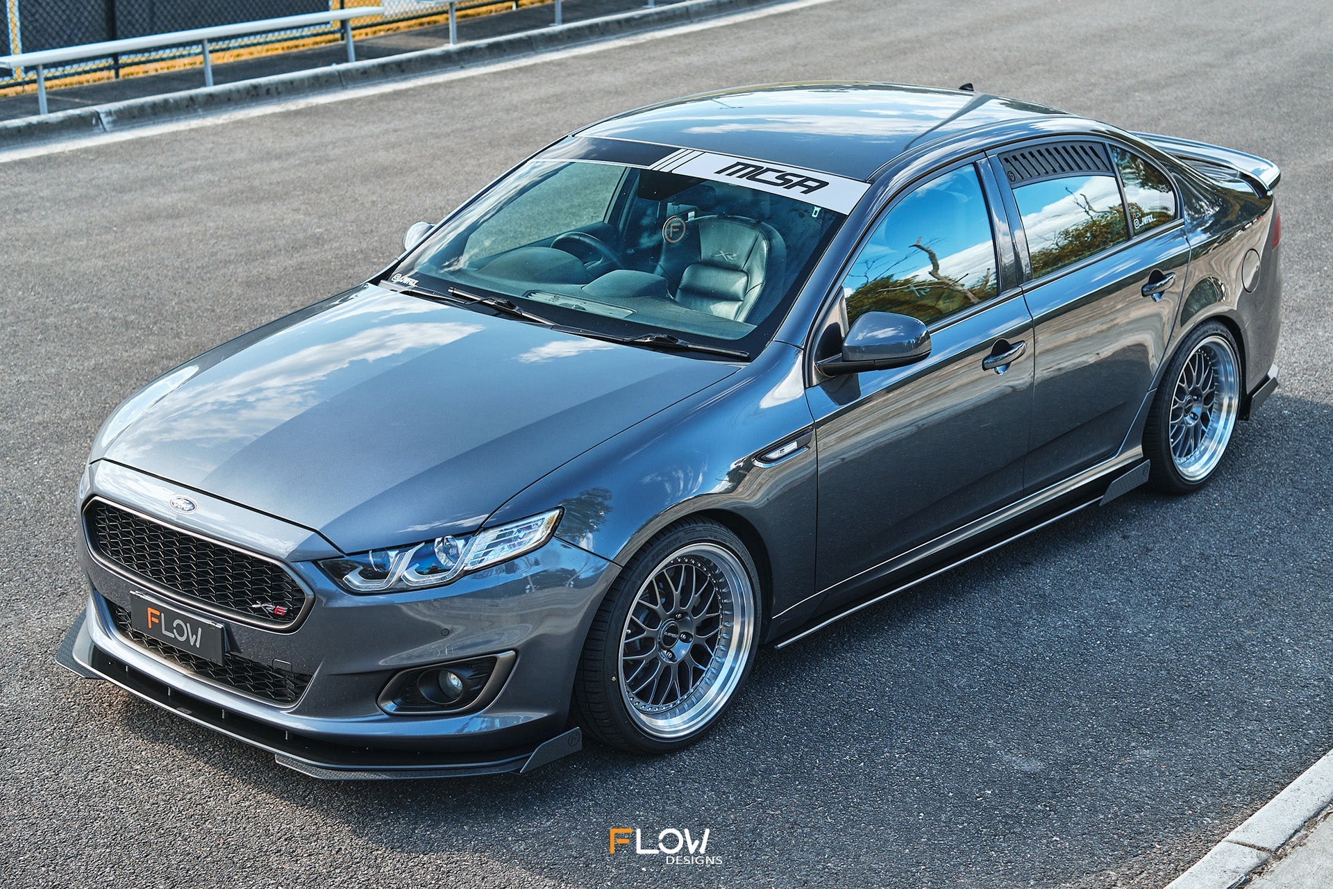 FLOW Designs  Falcon FGX Front Lip Splitter (GLOSS) - MODE Auto Concepts