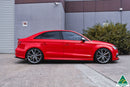 S3 8V Sedan Pre-Facelift Side Skirt Splitters V3 (Pair) - MODE Auto Concepts
