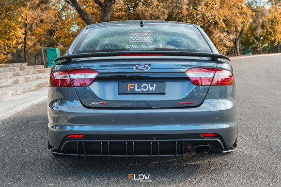 FLOW Designs  Falcon FGX Rear Spats (TEXTURED; Pair) - MODE Auto Concepts