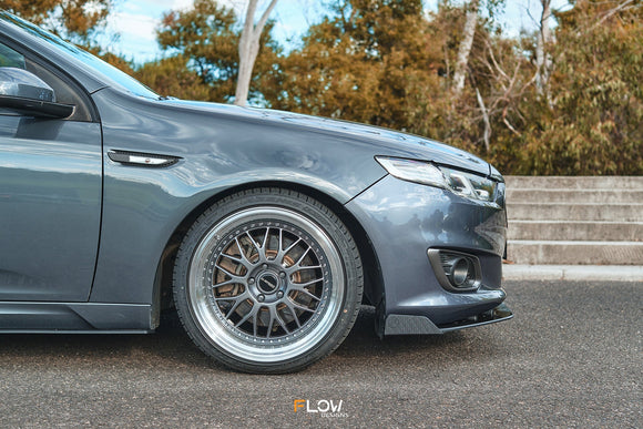 FLOW Designs  Falcon FGX Front Lip Splitter Winglets (Pair) - MODE Auto Concepts