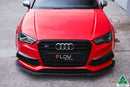 FLOW Designs  S3 8V Sedan Pre-Facelift Front Lip Splitter Extensions (Pair) - MODE Auto Concepts
