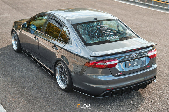 FLOW Designs  Falcon FGX Rear Spats (GLOSS; Pair) - MODE Auto Concepts