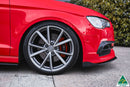 FLOW Designs  S3 8V Sedan Pre-Facelift Front Lip Splitter Winglets (Pair) - MODE Auto Concepts