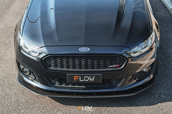 FLOW Designs  Falcon FGX Front Lip Splitter (TEXTURED) - MODE Auto Concepts
