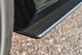 FLOW Designs  Falcon FGX Side Skirt Splitters (TEXTURED: Pair) - MODE Auto Concepts
