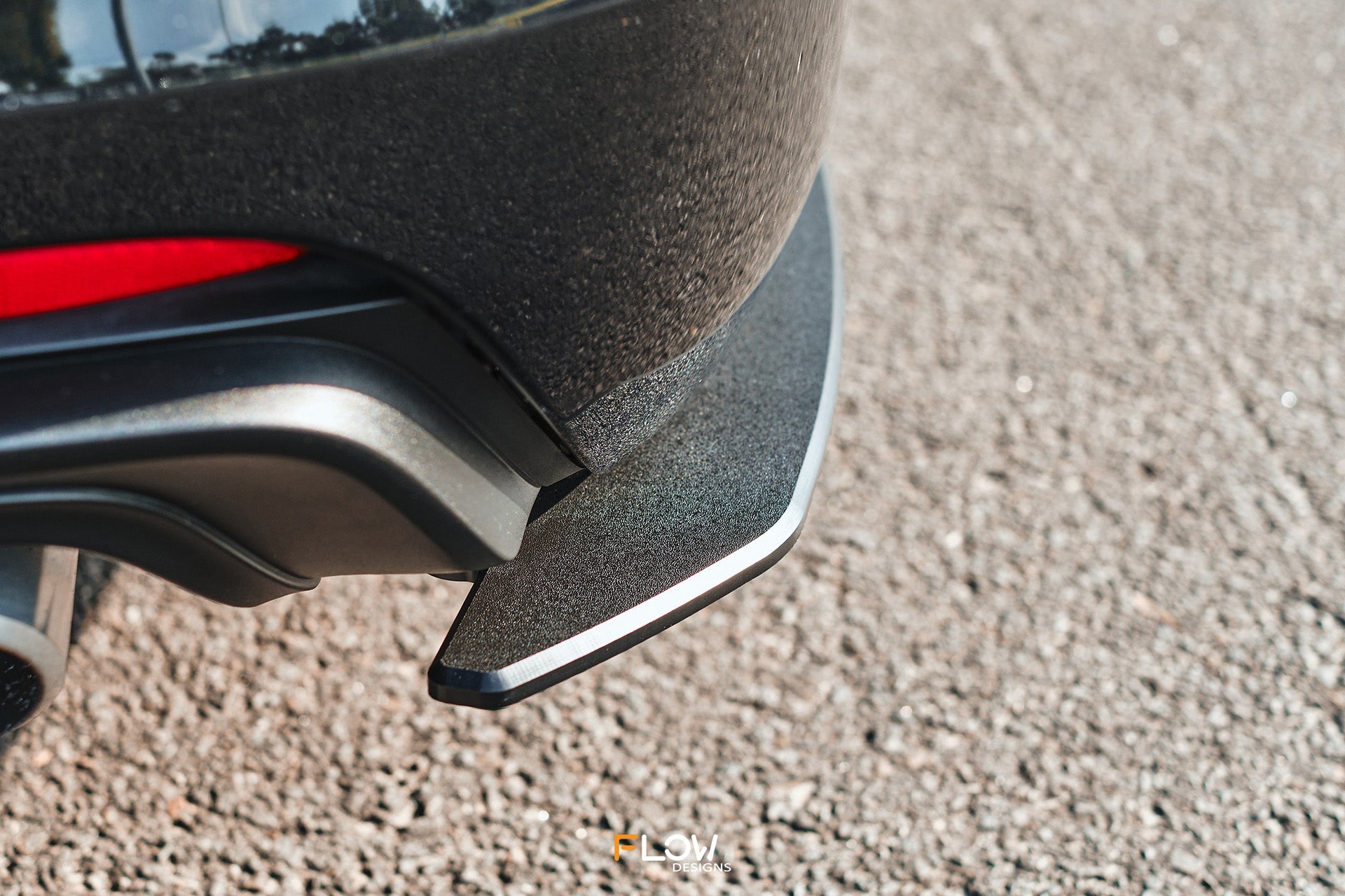 FLOW Designs  Falcon FGX Rear Spats (TEXTURED; Pair) - MODE Auto Concepts
