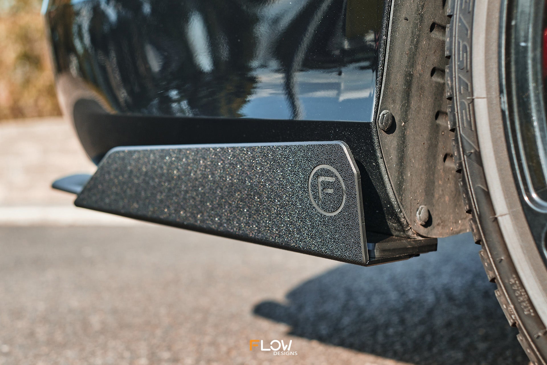 FLOW Designs  Falcon FGX Rear Spat Winglets (Pair) - MODE Auto Concepts