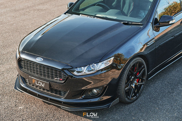 FLOW Designs  Falcon FGX Front Lip Splitter (TEXTURED) - MODE Auto Concepts
