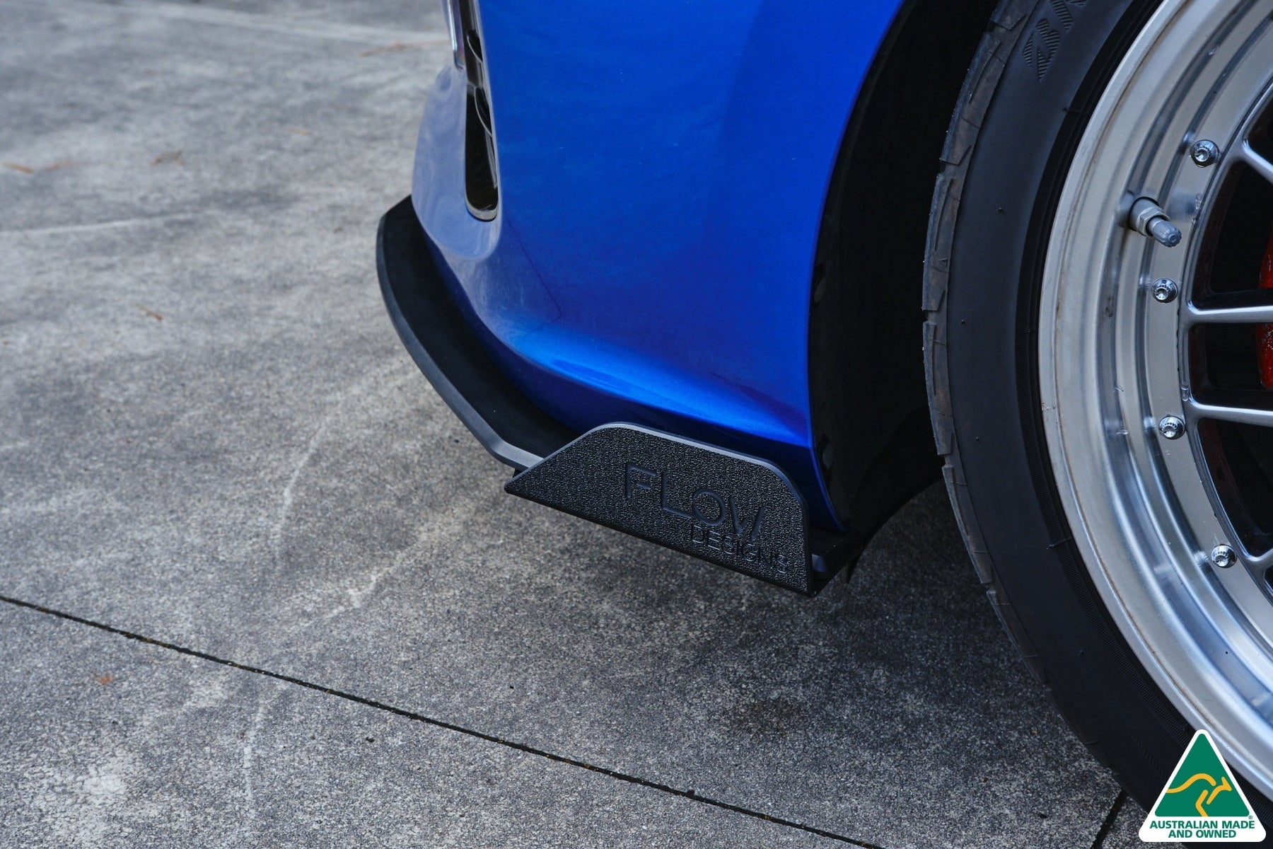 FLOW Designs  i30 SR Hatch (2017-2018) Front Lip Splitter Winglets (Pair) - MODE Auto Concepts