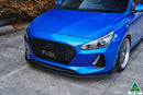 FLOW Designs  i30 SR Hatch (2017-2018) Front Lip Splitter Winglets (Pair) - MODE Auto Concepts