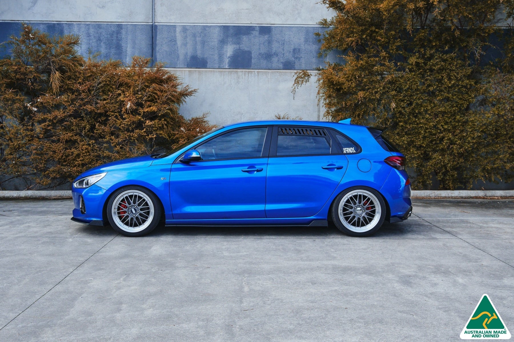 FLOW Designs  i30 SR Hatch (2017-2018) Side Skirt Splitters (Pair) - MODE Auto Concepts
