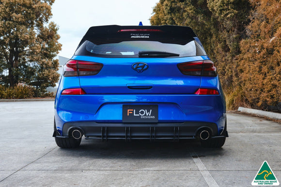FLOW Designs  i30 SR Hatch (2017-2018) Flow-Lock Rear Diffuser - MODE Auto Concepts