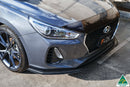 FLOW Designs  i30 Hatch PD1, PD2 2018-2020 Front Lip Splitter Extensions (Pair) - MODE Auto Concepts