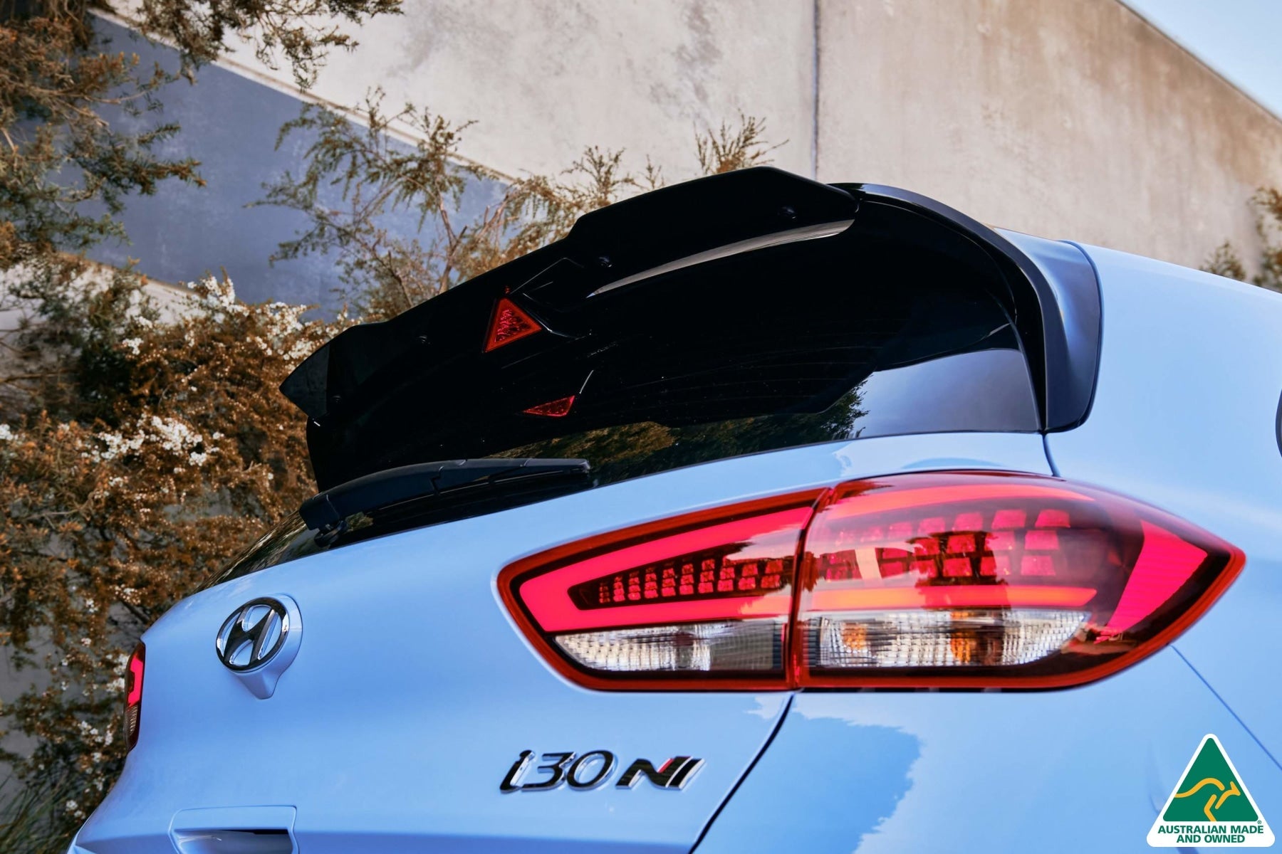 FLOW Designs  i30N Hatch PD FL Rear Spoiler Extension - MODE Auto Concepts