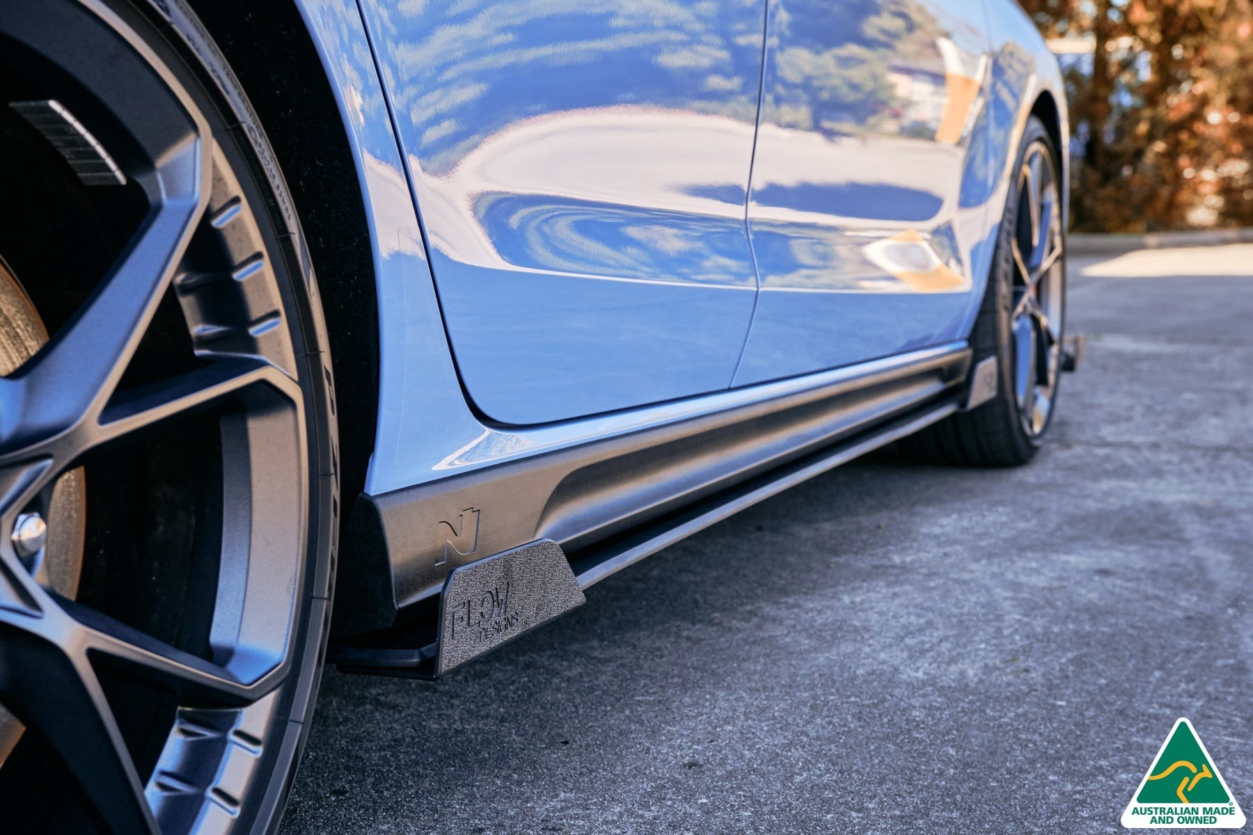 FLOW Designs  i30N Hatch PD FL 2021 Side Skirt Splitters (Pair) - MODE Auto Concepts
