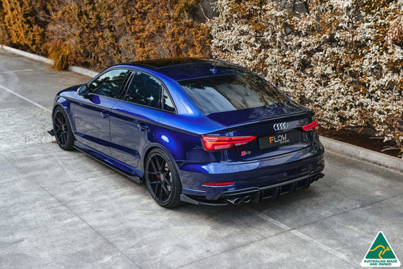 FLOW Designs  S3 8V Sedan Facelift Rear Spats (Pair) - MODE Auto Concepts