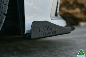 FLOW Designs  RS3 8V Sedan Facelift Front Lip Splitter Winglets (Pair) - MODE Auto Concepts