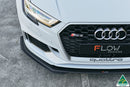 FLOW Designs  RS3 8V Sedan Facelift Front Lip Splitter Extensions (Pair) - MODE Auto Concepts