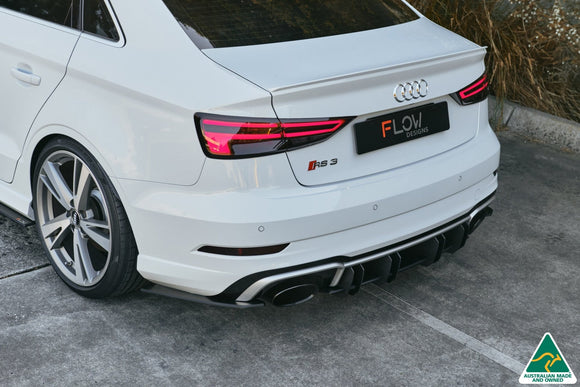 FLOW Designs  RS3 8V Sedan Facelift Rear Spats (Pair) - MODE Auto Concepts
