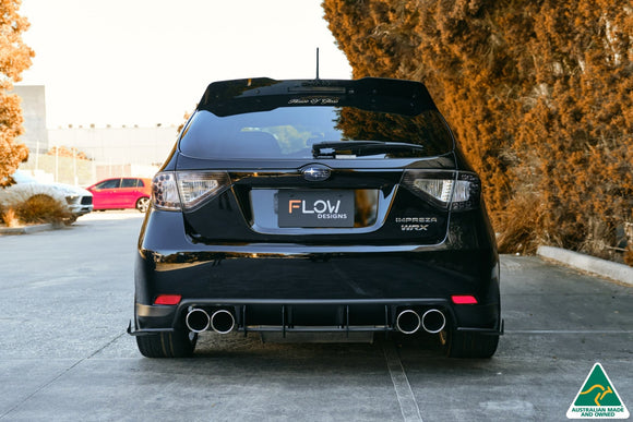 FLOW Designs  Impreza WRX/RS G3 Hatch PFL Flow-Lock Rear Diffuser - MODE Auto Concepts