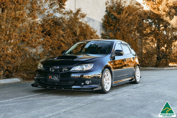 FLOW Designs  Impreza WRX/RS G3 Hatch PFL Front Lip Splitter Winglets (Pair) - MODE Auto Concepts