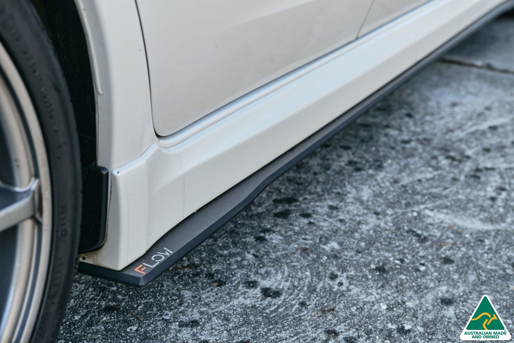 FLOW Designs  Impreza WRX/RS G3 Hatch PFL Side Skirt Splitters (Pair) - MODE Auto Concepts