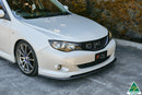 FLOW Designs  Impreza WRX/RS G3 Hatch PFL Front Lip Splitter & Mounting Brace - MODE Auto Concepts