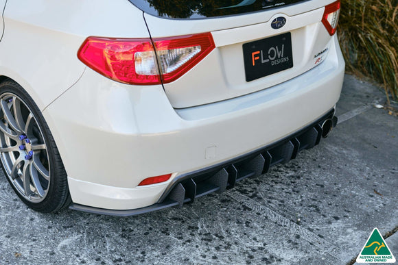 FLOW Designs  Impreza WRX/RS G3 Hatch PFL Flow-Lock Rear Diffuser - MODE Auto Concepts