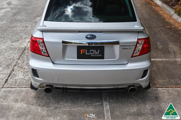FLOW Designs  Impreza WRX/RS G3 Sedan PFL Flow-Lock Rear Diffuser - MODE Auto Concepts