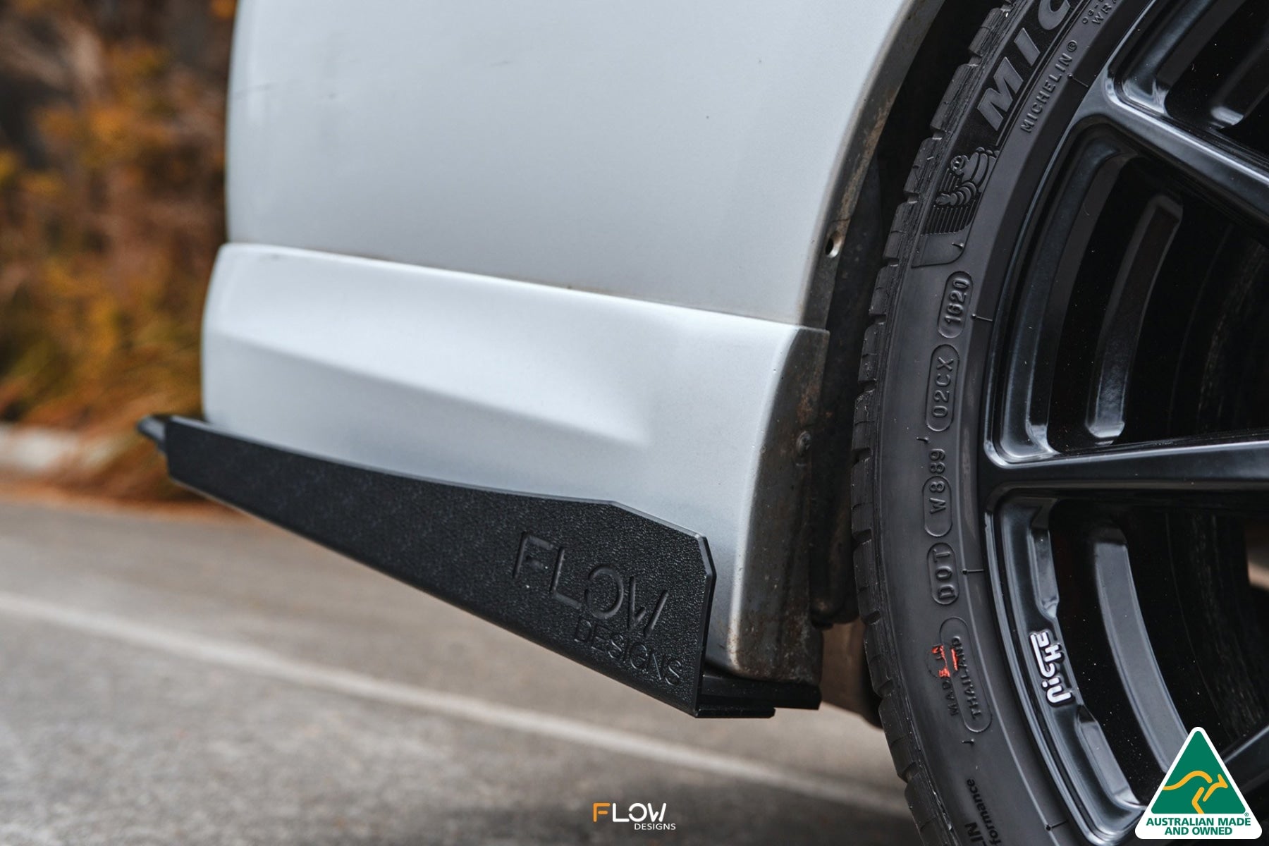 FLOW Designs  Impreza WRX/RS G3 Sedan PFL Rear Spat Winglets (Pair) - MODE Auto Concepts