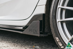 FLOW Designs  FK4/FK7 Civic RS Hatch PFL Side Skirt Splitter Winglets (Pair) - MODE Auto Concepts