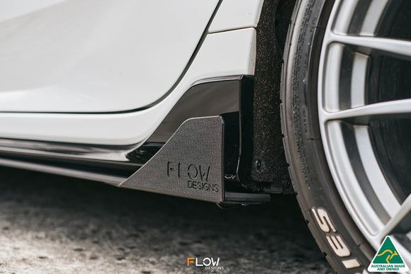 FLOW Designs  FK4/FK7 Civic RS Hatch PFL Side Skirt Splitter Winglets (Pair) - MODE Auto Concepts