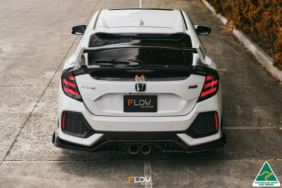 FK4/FK7 Civic RS Hatch PFL Flow-Lock Rear Diffuser - MODE Auto Concepts